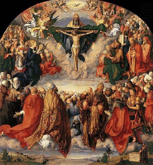 Albrecht Durer The Adoration of the Trinity china oil painting image